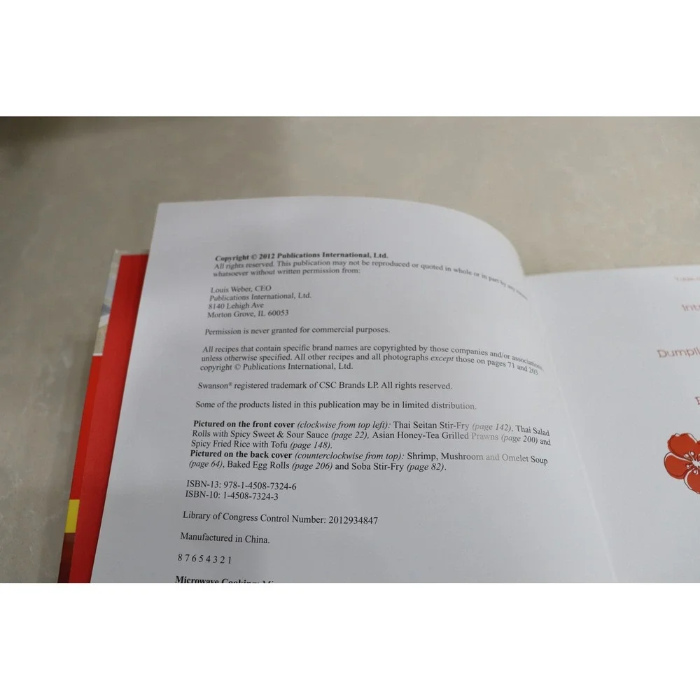 Chinese Cooking & More Cookbook 140 Recipes Asian Cuisine Publications Intl 2012
